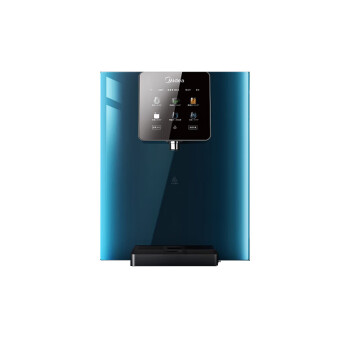 Midea 美的家用净水器伴侣管线机 全通量匹配  制冷加热直饮一体 壁挂式饮水机 极光MG908-D