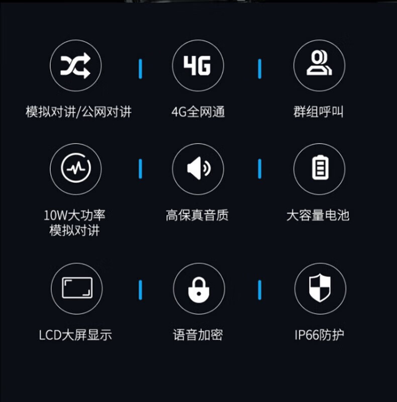 中洽（zchat）CAT9900ND 公网对讲机 国产全自主 全国通对讲机 5000公里 4G全网通
