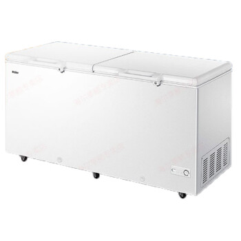 海尔（Haier）冰柜商用大容量双温515升冰柜 顶开门冷藏冷冻双温双箱冷柜 雪糕卧式商用雪柜FCD-515HA