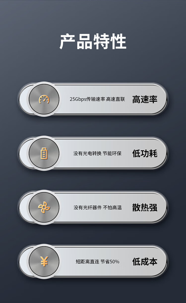 胜为（shengwei）万兆光模块高速电缆QSFP28 DAC堆叠线100G 支持华为思科H3C曙光浪潮中兴 5米 XDAC0504