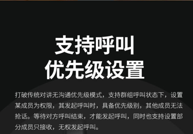 中洽（zchat）CAT950N 公网对讲机 国产全自主 全国通对讲机 5000公里 4G全网通