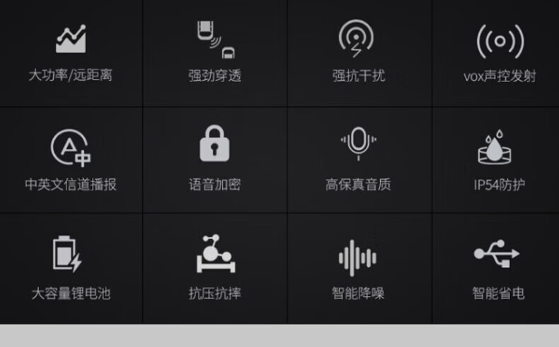 中洽（zchat）ZEK2800 对讲机 国产全自主 大功率远距离长待机 抗干扰无线手台