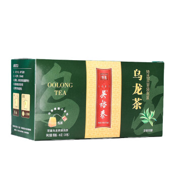 吴裕泰 中华老字号小袋茶 乌龙茶双室袋泡茶1.8g/袋*25袋/盒 6盒