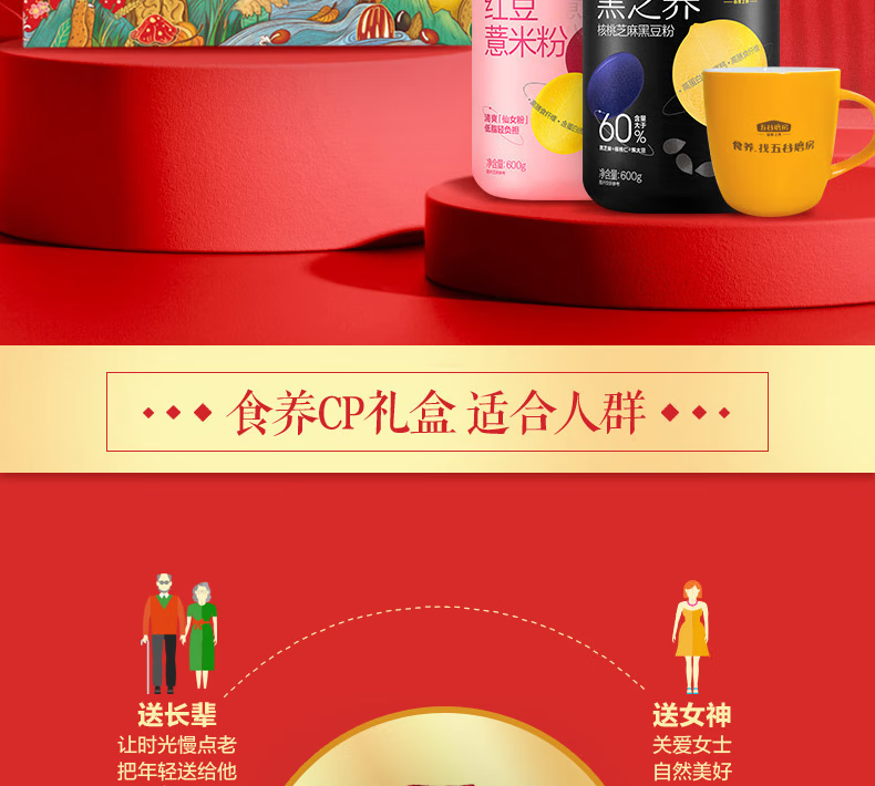 五谷磨房 食来运转礼盒1200g