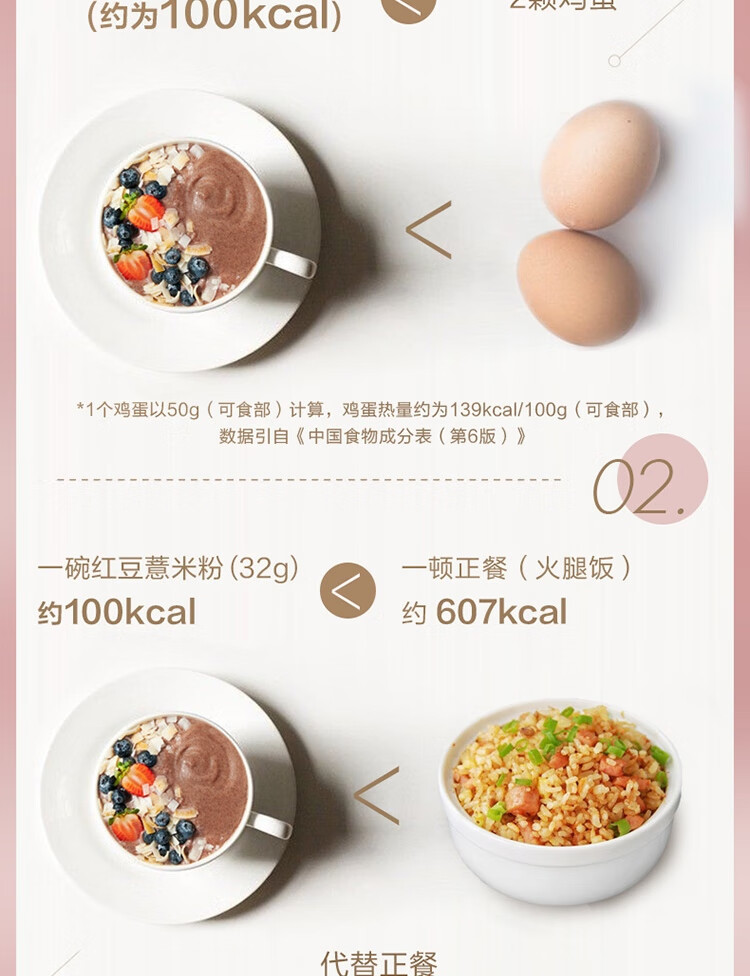 五谷磨房 红豆薏米粉600g