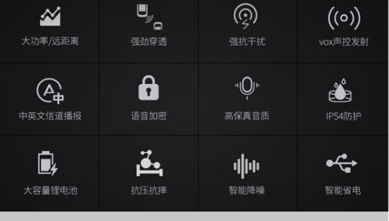 中洽（zchat）ZEK1070P 对讲机 国产全自主 大功率远距离长待机 抗干扰无线手台