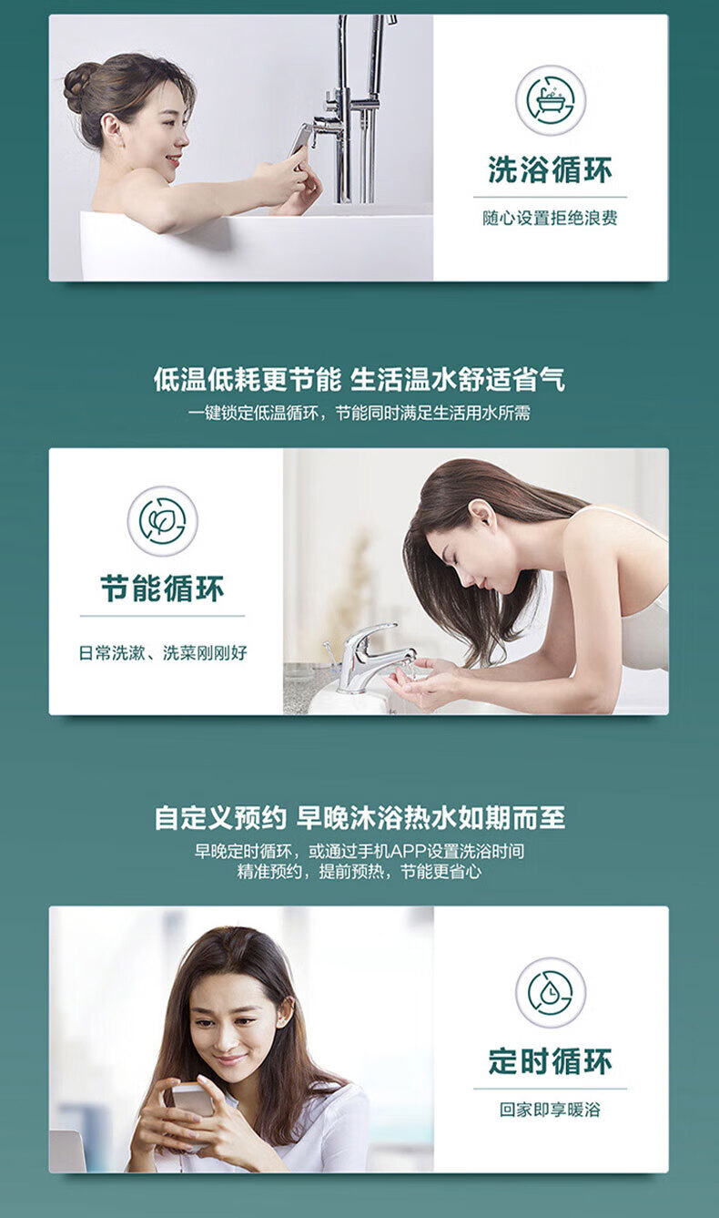 海尔（Haier）燃气热水器双增压零冷水冷凝式一级能效 家用恒温JSLQ27-16ECO-R3U1 一级能效