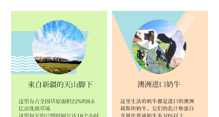 天润（TERUN）新疆低温浓缩 风味调制乳冰袋冷藏 百香果酸奶 180g*12袋