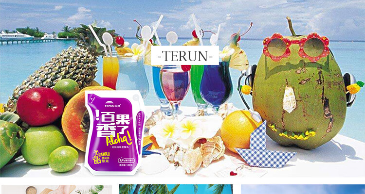 天润（TERUN）新疆低温浓缩 风味调制乳冰袋冷藏 百香果酸奶 180g*12袋