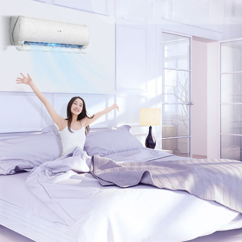 海尔（Haier）空调瑞熙 大1匹壁挂式变频空调 精美外观新一级能效冰雪白 KFR-26GW/16CAB81U1