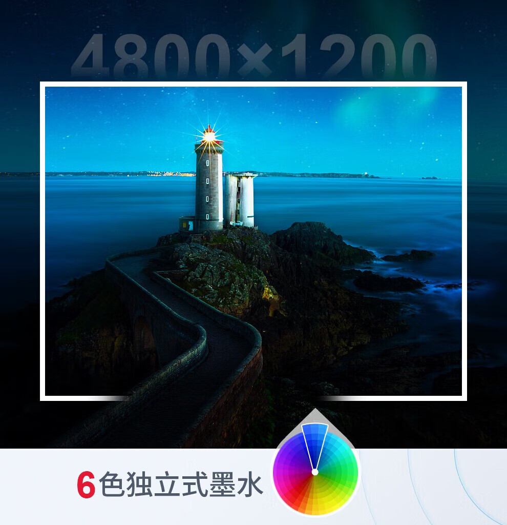 佳能（Canon）打印机 t无线家用\/商用小型彩色喷墨六色高清照片打印机复印扫描一体机TS8380t
