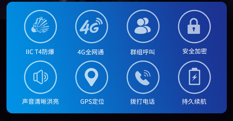 泛腾（fomtalk）FB700EX POC-防爆对讲机 国产全自主 全国通对讲机 5000公里 4G全网通数字对讲机
