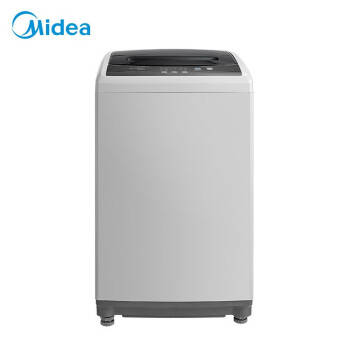 Midea 美的波轮洗衣机全自动 5.5公斤 迷你洗衣机一键桶自洁品质电机不锈钢内桶 MB55V30