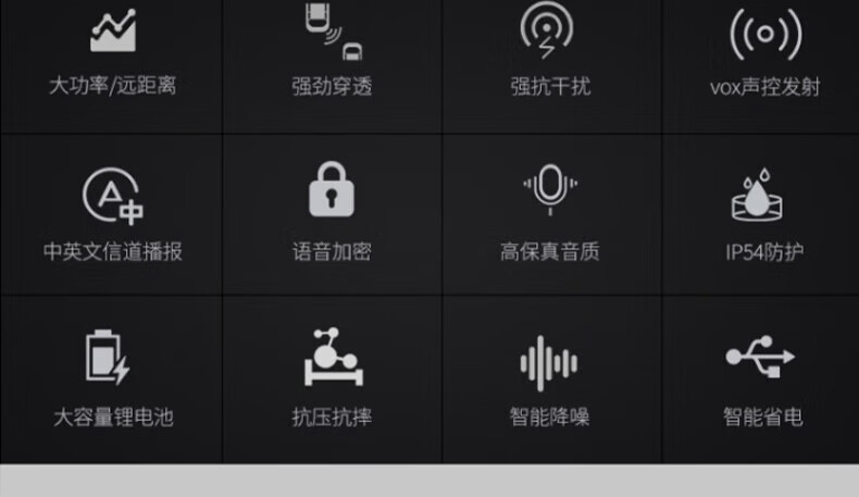中洽（zchat）ZEK820P 对讲机 国产全自主 大功率远距离长待机 抗干扰无线手台