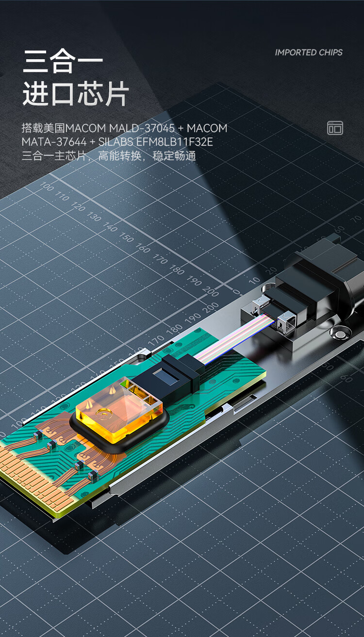 胜为（shengwei）QSFP28光模块万兆100G多模双纤光纤模块(850nm，100m，LC)BGM3100G
