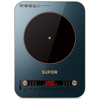 苏泊尔（SUPOR）电磁炉2200W一键匀猛火 六大功能 智能触控C22-IH99