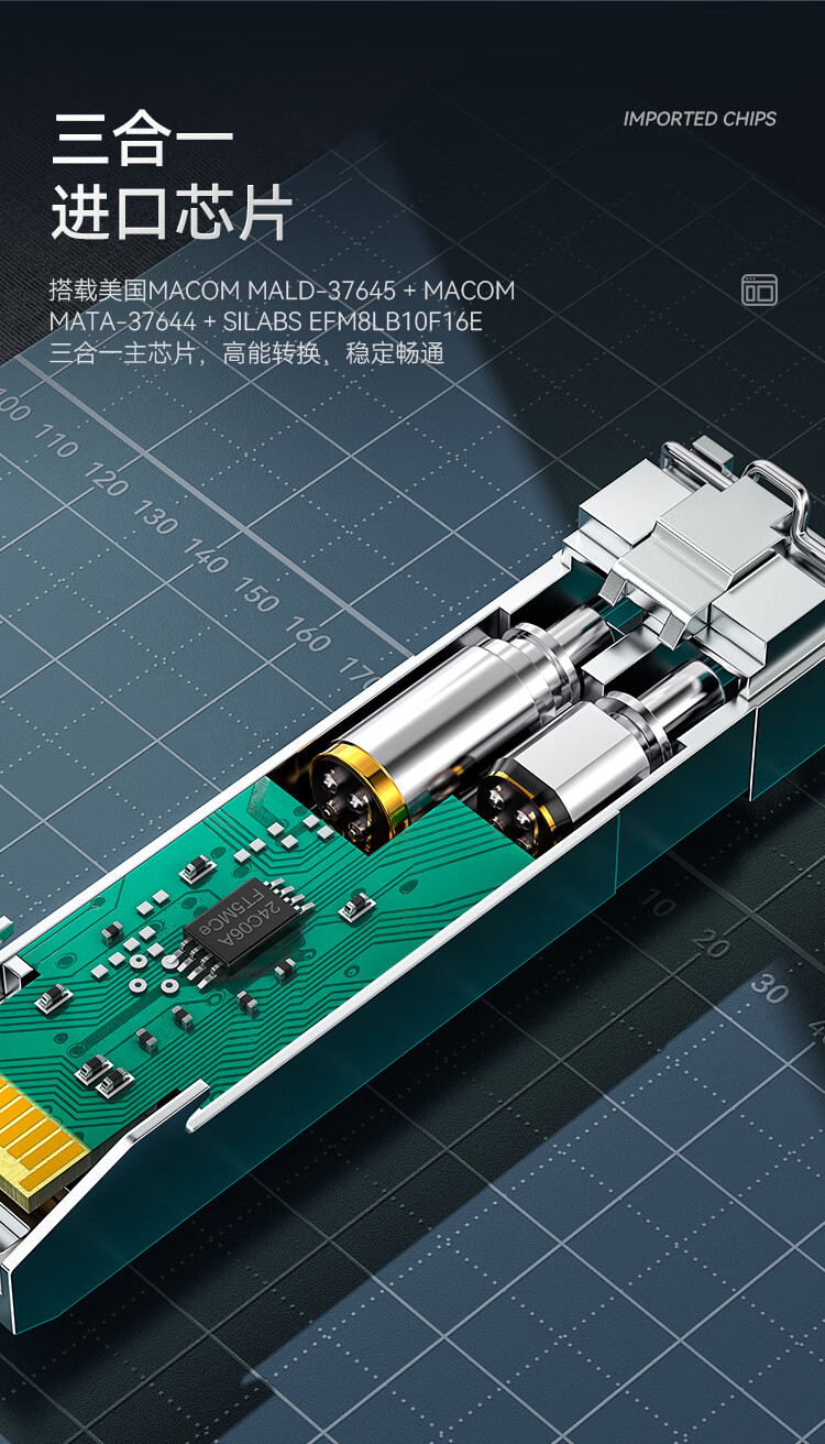 胜为（shengwei）SFP28光模块万兆25G多模双纤光纤模块(850nm，100m，LC)兼容华为/中兴/普联交换机BGM1025G