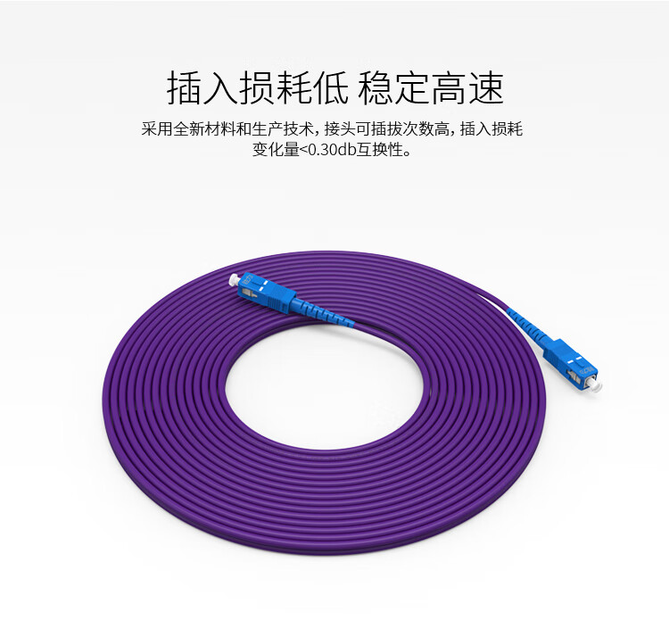胜为（shengwei）SC-SC单模单芯3米 电信级铠装光纤跳线 抗压防鼠咬室内抗拉尾纤缆FSCK-1030