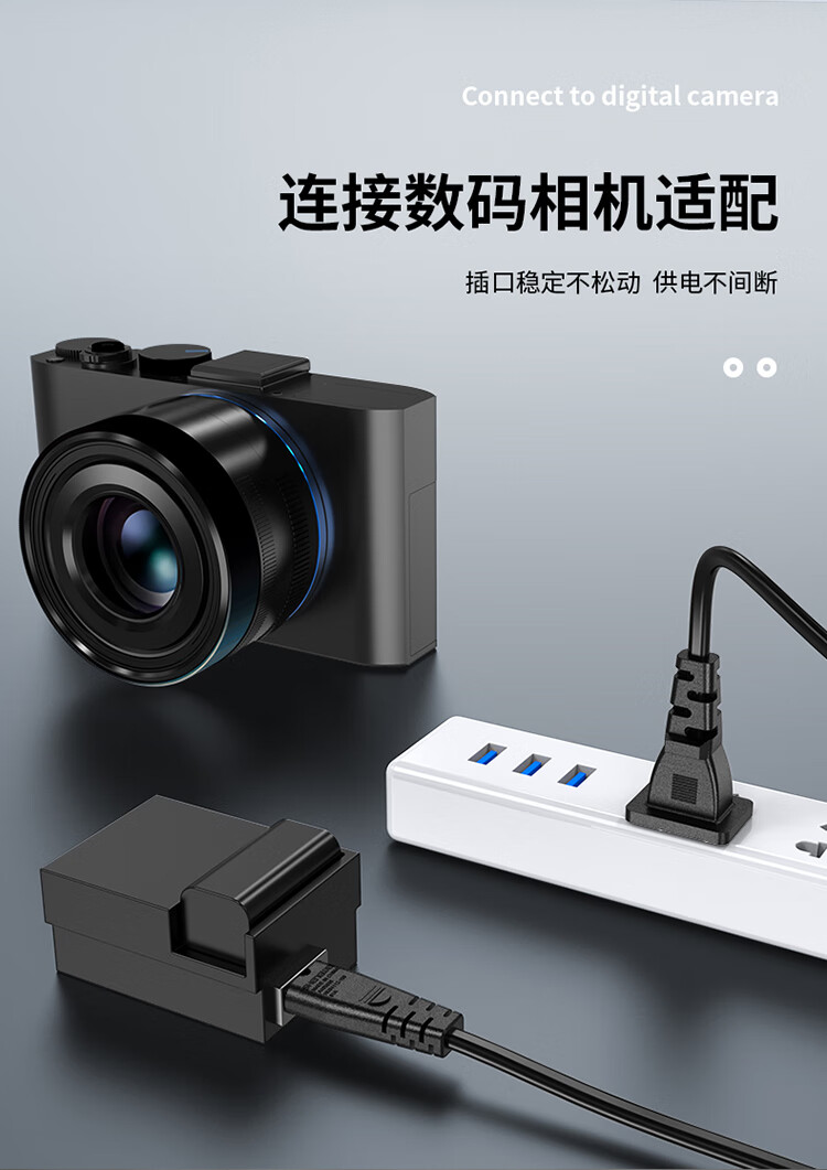 胜为（shengwei）国标两插8字电源线 八字尾双孔适用于笔记本相机台灯音响充电器两孔通用连接线2米 WPC1002G