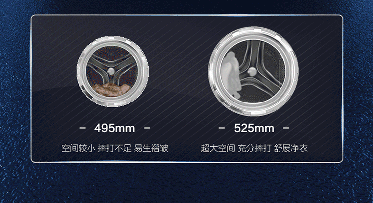 海尔（Haier）滚筒洗衣机全自动 10公斤大容量 超薄大筒径 1.1高洗净比 巴氏除菌 智能投放 XQG100-BD14126L