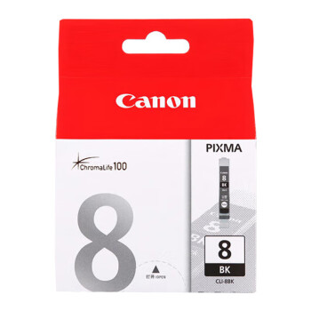 佳能（Canon）CLI-8 BK黑色墨盒（适用Pro9000MarkII/Pro9000/iP5300/iP4500）