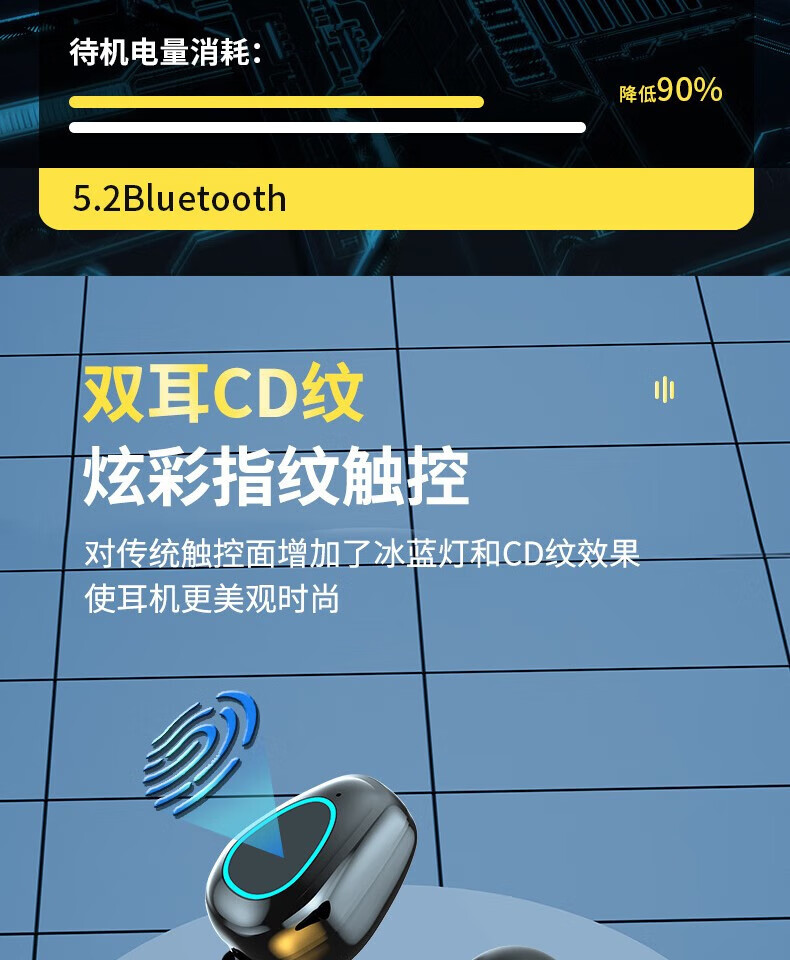颐电 tws蓝牙迷你耳机 AD-4021 AD-4007