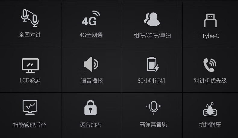 泛腾（fomtalk）POC420K 公网POC 对讲机 国产全自主 全国通5000公里不限距离