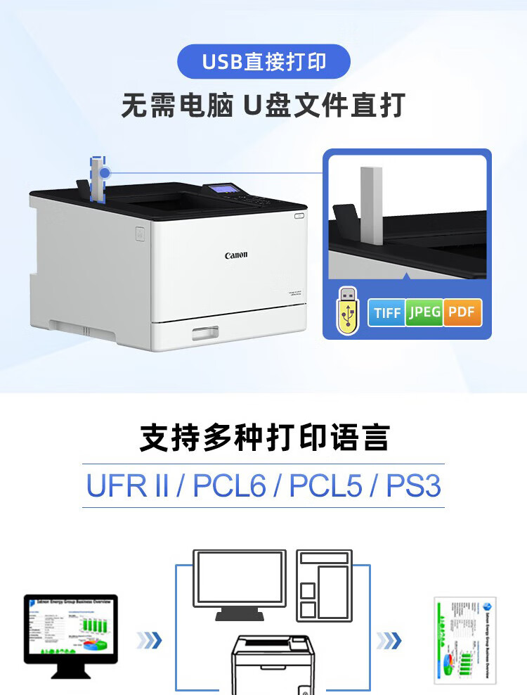 佳能（Canon） LBP673Cdw A4幅面彩色激光单功能打印机（自动双面打印/有线/无线）