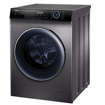 海尔（Haier）10KG全自动滚筒直驱变频家用大容量香薰洗免水洗除菌双喷淋中途添衣 晶彩系列G100328B12S