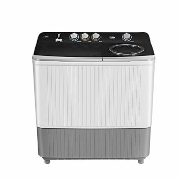 海尔（Haier）15公斤双缸双筒商用家用半自动波轮宾馆酒店工厂大容量 双电机 不锈钢脱水桶XPB150-828S