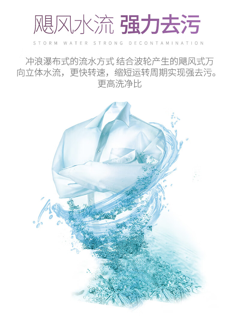 海尔（Haier）双桶洗衣机大容量半自动 强力洗涤 简洁操作大件洗窗帘四件套家用老人 10公斤精美上盖XPB100-178S