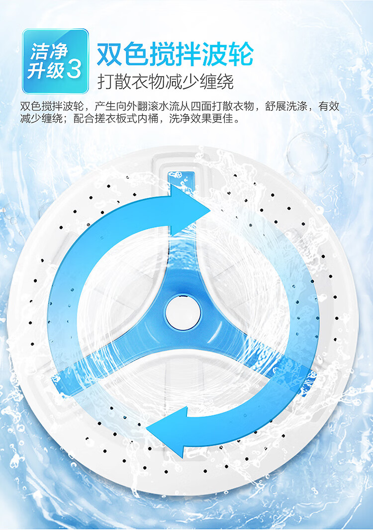 海尔（Haier）12公斤半自动双缸洗衣机 超大容量 动平衡脱水 可洗薄被子120-899S