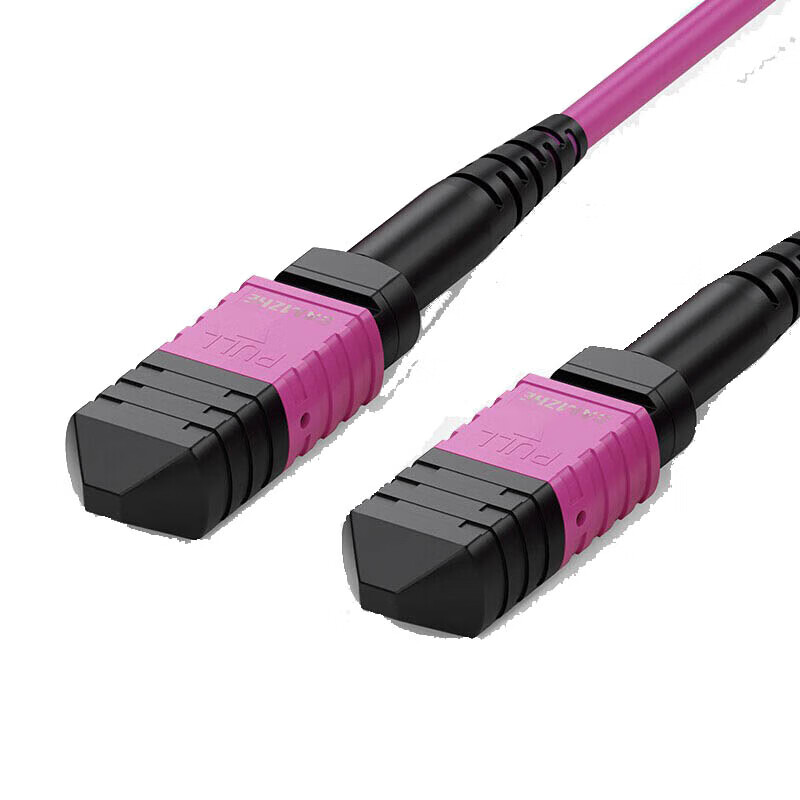 SAMZHE 山泽光纤跳线 MPO-MPO母头 8芯 OM4万兆多模40G光模块用集束光纤线OM4 12芯 3米G4-PP1203