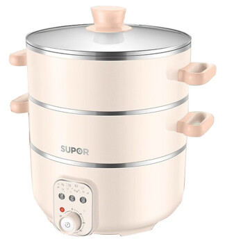 苏泊尔（SUPOR）多用途锅 电蒸锅 多功能家用电火锅 大容量不沾锅电煮锅 11L蒸煮涮多功能锅 ZN26YK18