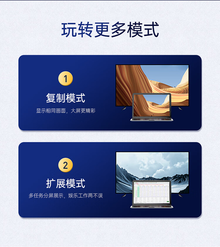 胜为（shengwei）DP转HDMI转接线4K高清转换线器电脑显示器笔记本投影仪视频连接线 灰色3米ADH0030J