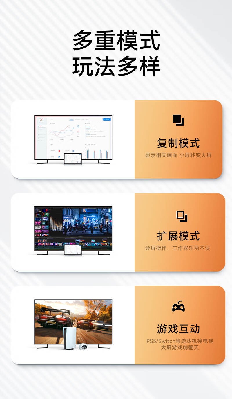 胜为（shengwei）HDMI线2.0版 电脑电视4K高清线 3D视频线 机顶盒投影仪显示器连接线 2米 AHH3020G