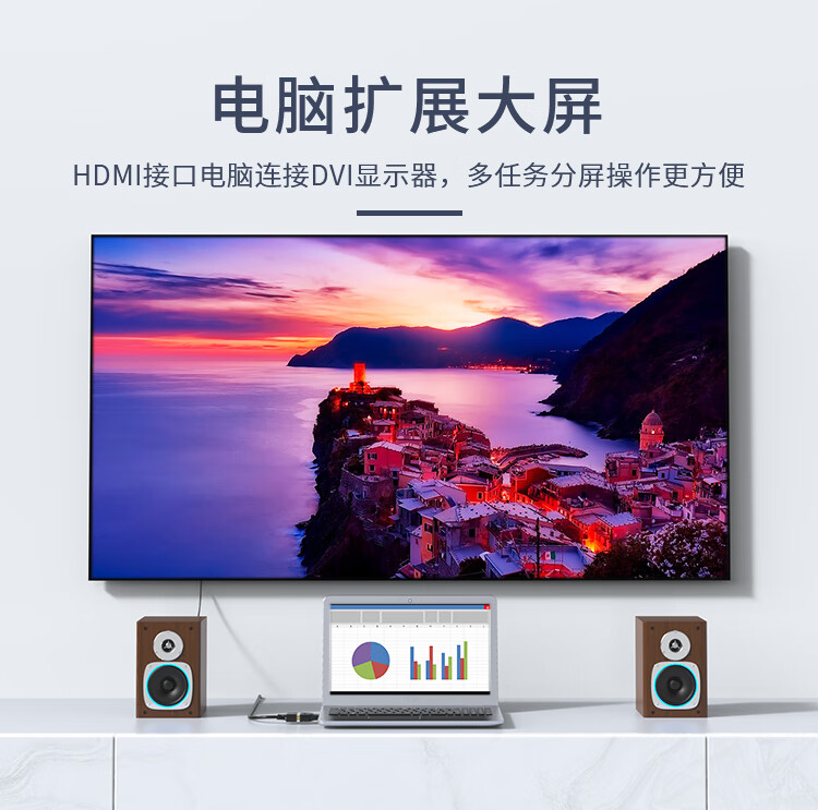 胜为（shengwei）HDMI公转DVI母转接头 HDMI转DVI24+5/DVI-I转换头 笔记本电脑PS4连接显示器 DA-401B 3个装