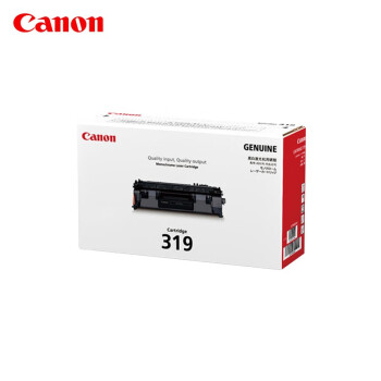 佳能（Canon）CRG319 BK 黑色硒鼓 标准容量（适用LBP253dw/LBP252dw/LBP251dw
