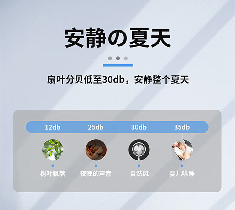 质零便携立式电风扇 折叠风扇两用摇头落地扇宿舍卧室家用 质零立式收纳摇头风扇 w1