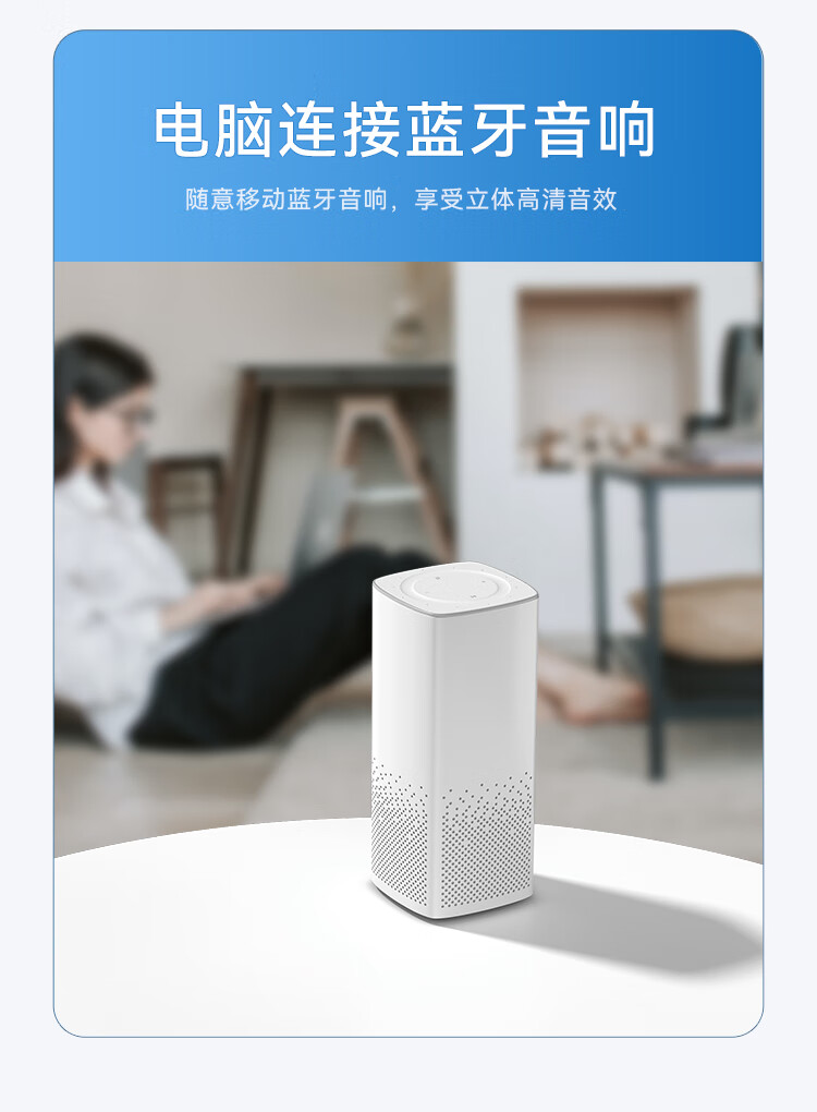 胜为（shengwei）USB蓝牙适配器5.0发射器 蓝牙音频接收器笔记本电脑接手机无线蓝牙耳机鼠标键盘 EBT5001G