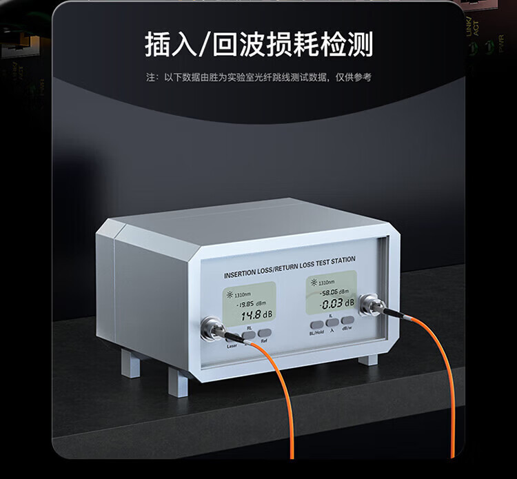 胜为（shengwei）电信级光纤跳线 LC-FC多模双芯50米 62.5/125低烟无卤环保外被 收发器尾纤 FMC-2207