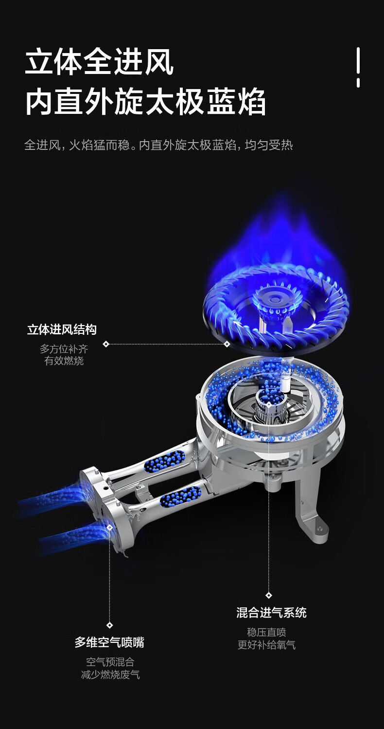 Midea侧吸式17立方大吸力吸油烟机立体环吸多重油烟分离技术 厨房烟灶套装 JP10