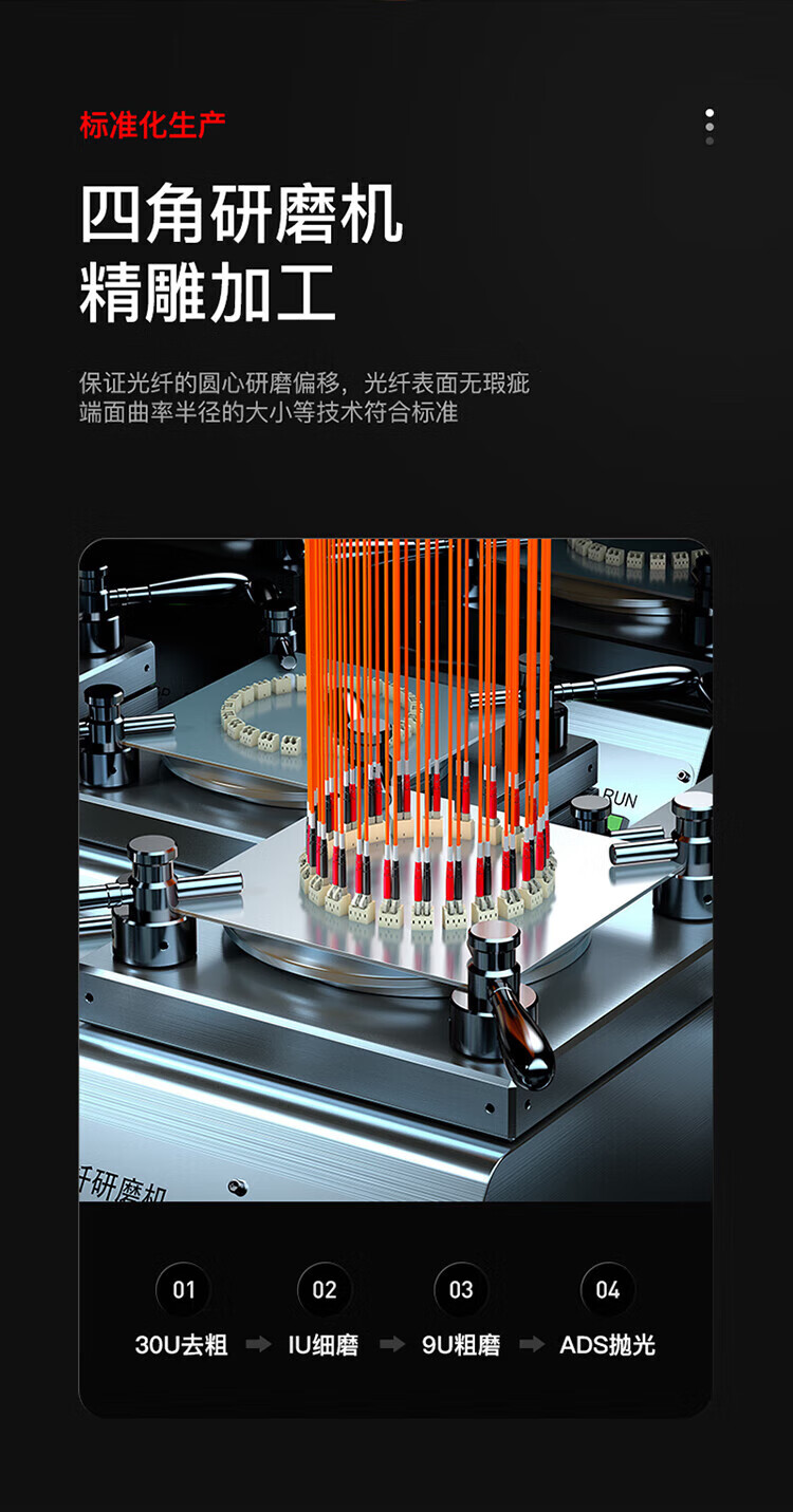 胜为（shengwei）电信级光纤跳线 LC-FC多模双芯5米 62.5/125低烟无卤环保外被 收发器尾纤 FMC-407