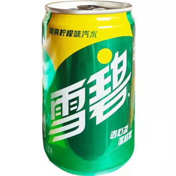 雪碧Sprite 汽水 碳酸饮料 含糖迷你装 200ML*12罐 全纸包罐装