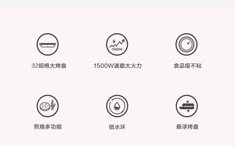 美的（Midea）电饼铛家用双面加热煎饼机电饼档烙饼机 MC-JKE3412