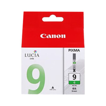 佳能（Canon）PGI-9 G绿色墨盒（适用于适用于Pro9500MarkII/Pro9500）