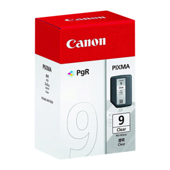 佳能（Canon）PGI-9 Clear透明色墨盒（适用iX7000/MX7600）