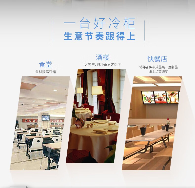 海尔（Haier）1305升商用不锈钢六门厨房冰柜 饭店酒店立式双温大冷柜 商用冰箱SL-1450C3D3