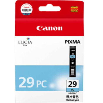 佳能（Canon）PGI-29PC照片青墨盒适用PRO-1