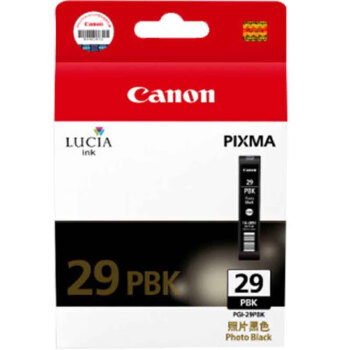 佳能（Canon）PGI-29PBK照片黑墨盒适用PRO-1